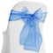 Lann's Linens - 10 Elegant Organza Wedding/Party Chair Cover Sashes/Bows - Ribbon Tie Back Sash